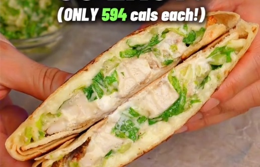 High Protein Chicken Crunchwraps